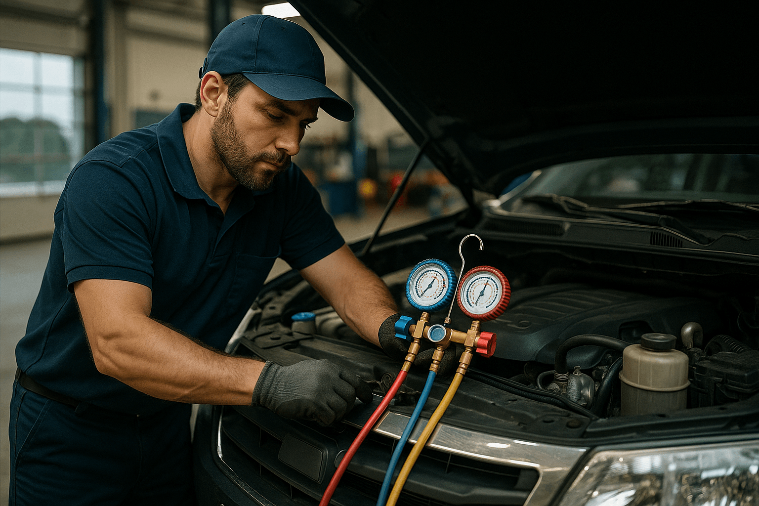 Air-conditioning Service & Maintenance background